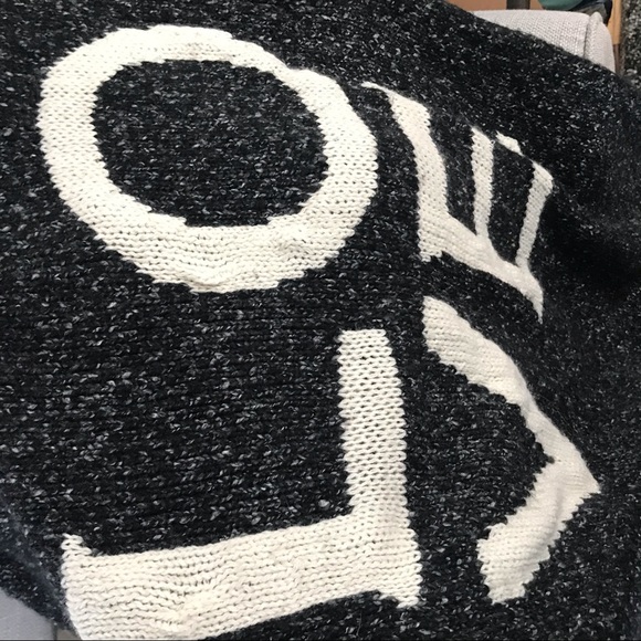 Debut M/L black marled long sweater - Picture 5 of 5